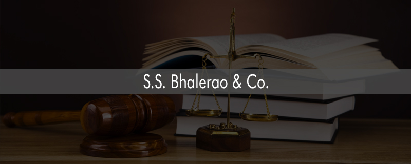 S.S. Bhalerao & Co. 